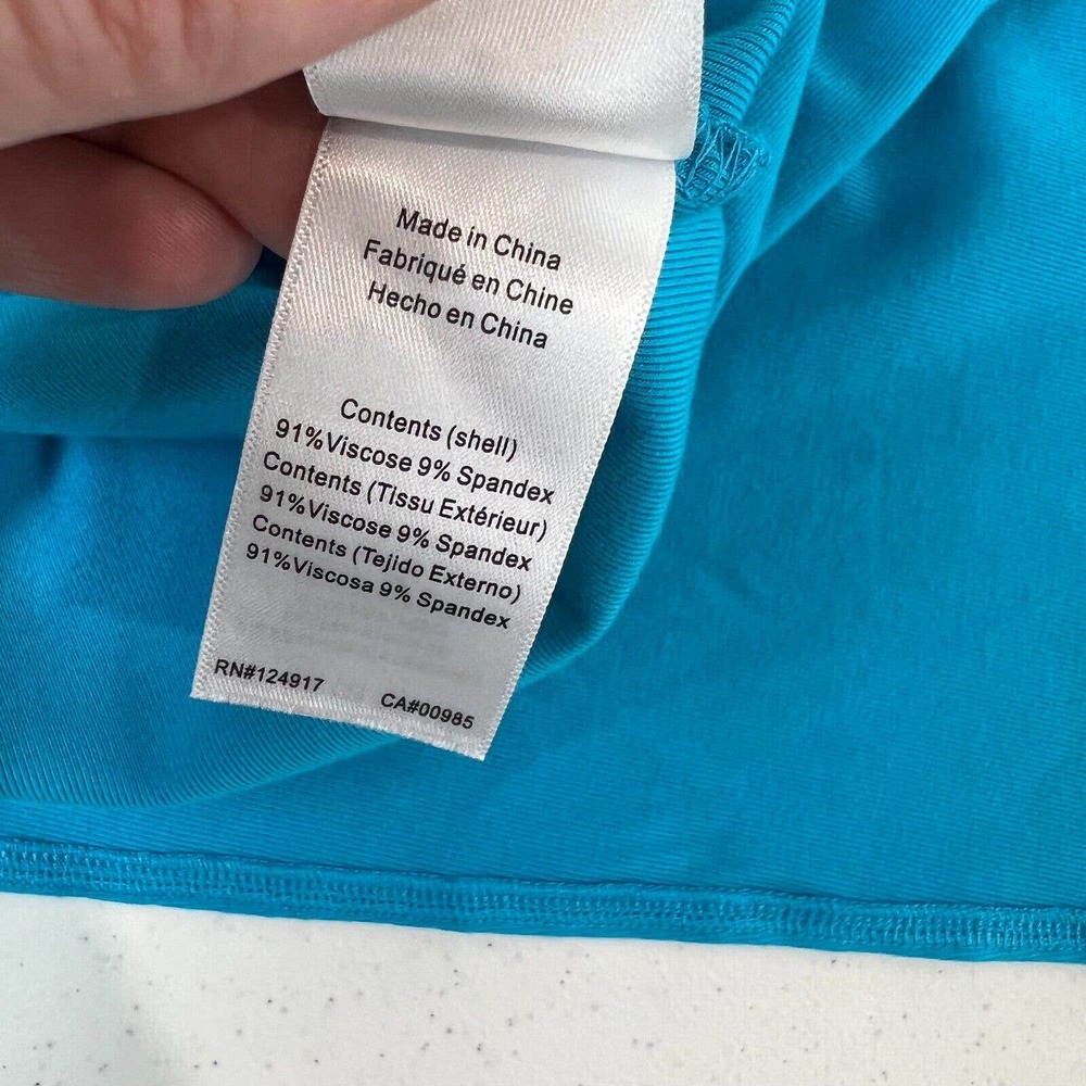 We Wore What Women's Halter Neck Ribbed Mini Cocktail Dress Blue Small - Picture 8 of 12